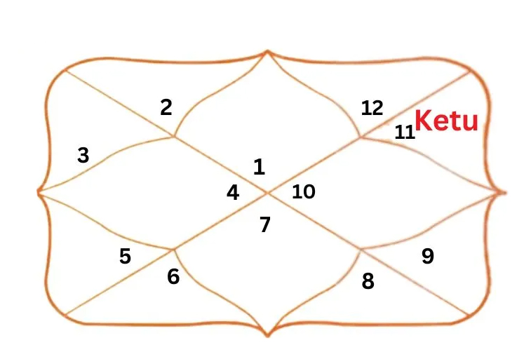 Rahu 11th House Ketu 5th House